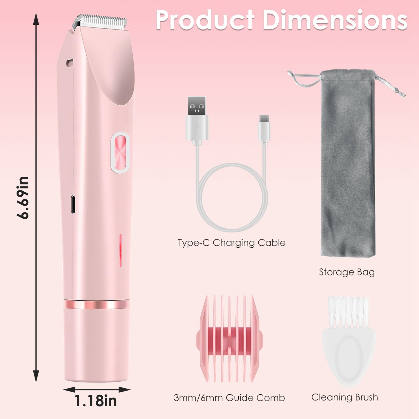 2 In 1 Bikini Trimmer